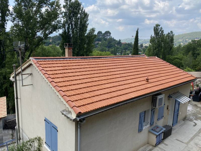 changement toiture sur fuveau