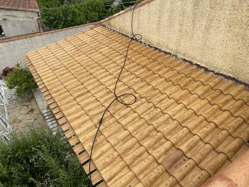 démoussage toiture marignane