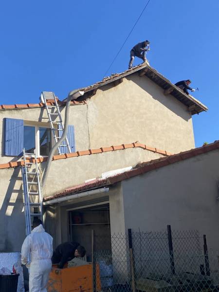 chantier isolation et toiture gardanne