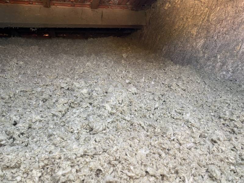 Pose Laine de roche sur gardanne