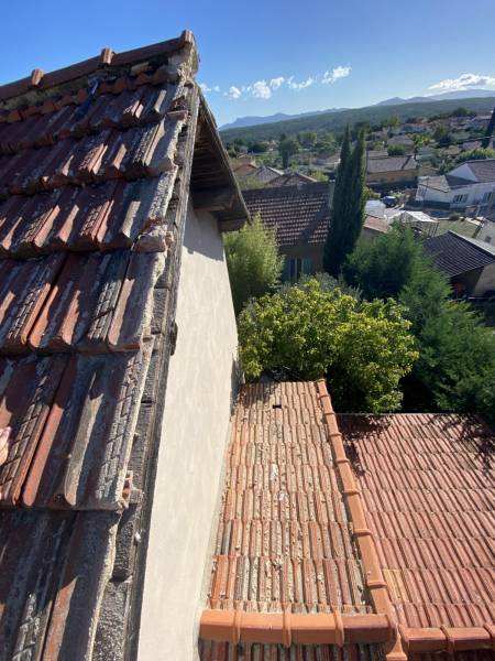 Dépose de la rive sur Gardanne