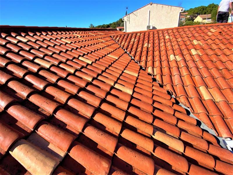 toiture de maison avec nettoyage sur velaux 13880