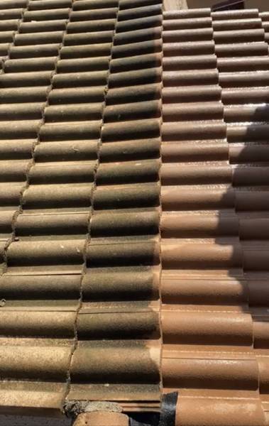 avant et après intervention sur Marignane