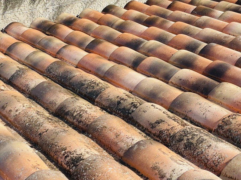 Nettoyage et traitement d'une toiture en tuile mécanique Abeille sur Saint-Victoret 13730