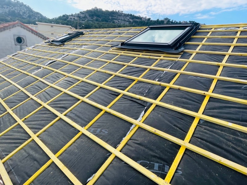 pose des litaux neuf près de marignane