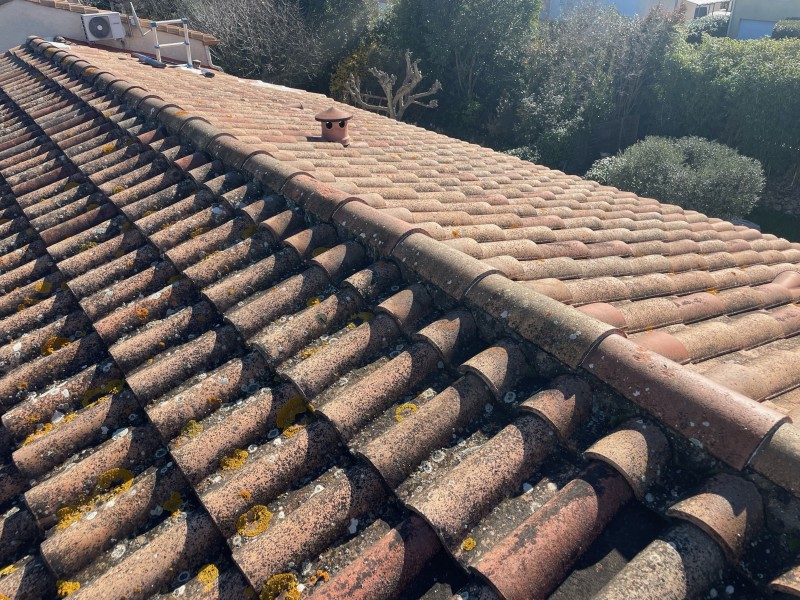 Réparation d’un Faîtage de toiture de Maison sur Bouc-Bel-Air 13320