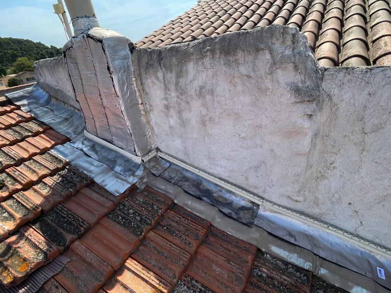 Changement de Solin de toiture à Saint-Victoret 13730
