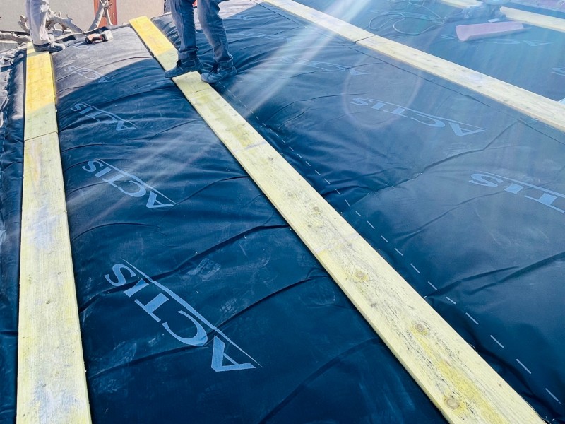 Changement d’une toiture de maison avec isolation sur Sausset-les-Pins 13960 près de Marignane.