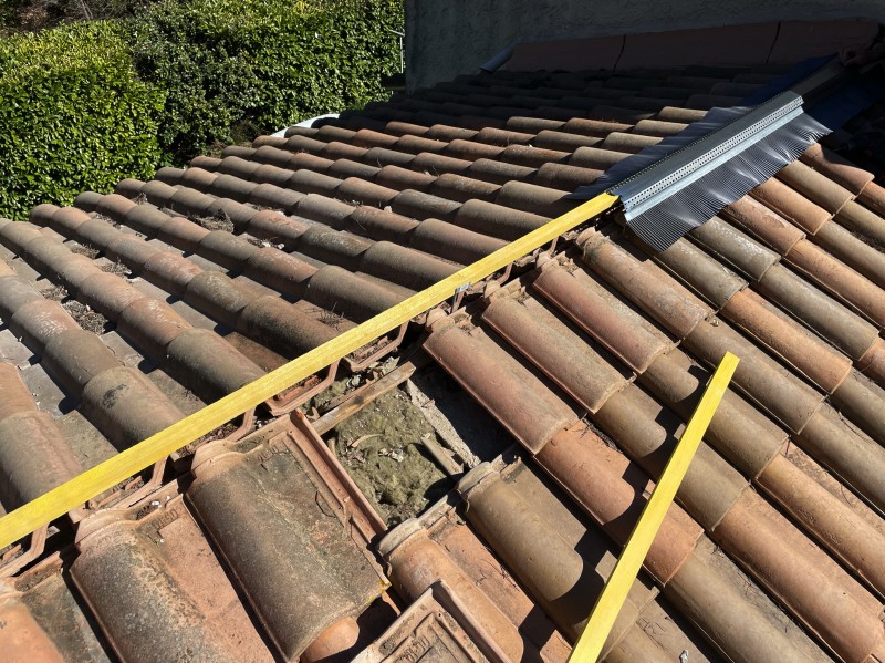 Pose support bois Mimet