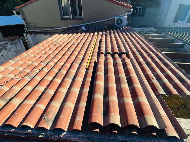 Pose des PST Flammées sur chateauneuf les martigues