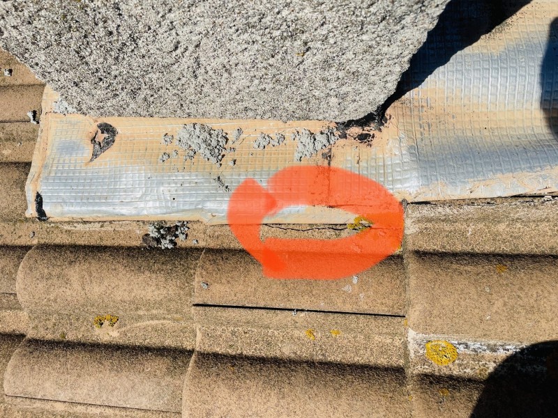 fuite sur tour de cheminée sur marignane