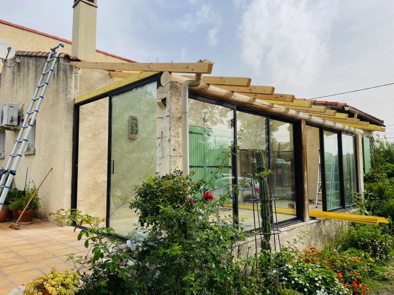 Changement d’une toiture de maison type mécanique sur Gignac-la-Nerthe 13180 près de Marignane