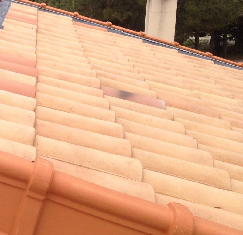 nettoyage et traitement toiture sur Salon-de-Provence 13300