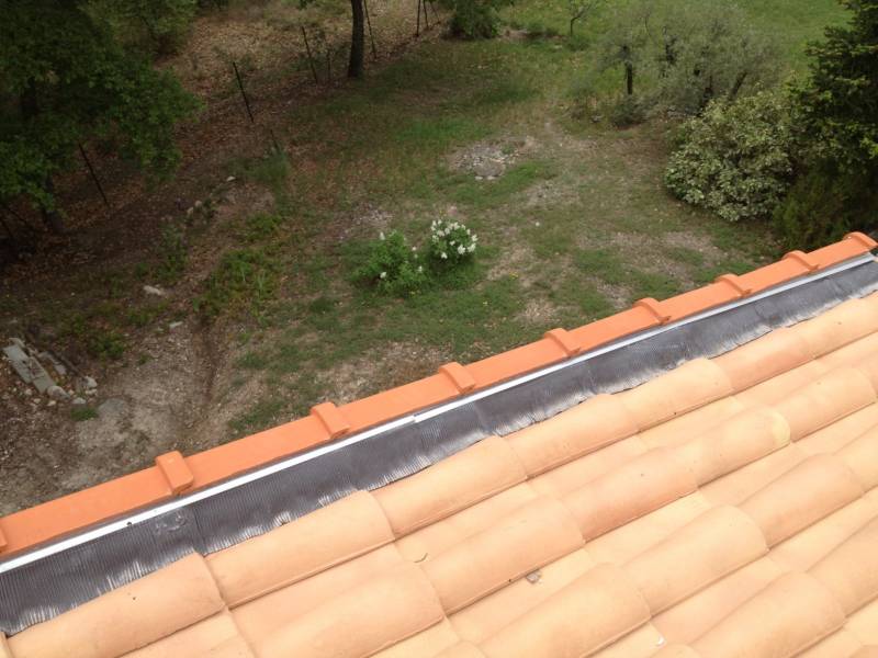 Rive à sec closoir sur Salon de Provence