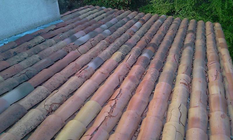 toiture avant intervention près de aix en provence