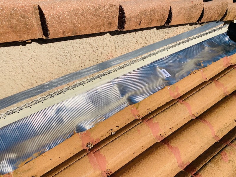 Changement de Solin en Plomb sur une maison à Vitrolles 13127 près de Marignane