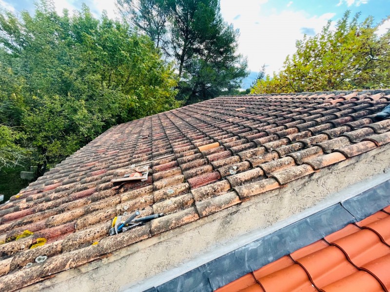 toiture ventabren avant intervention