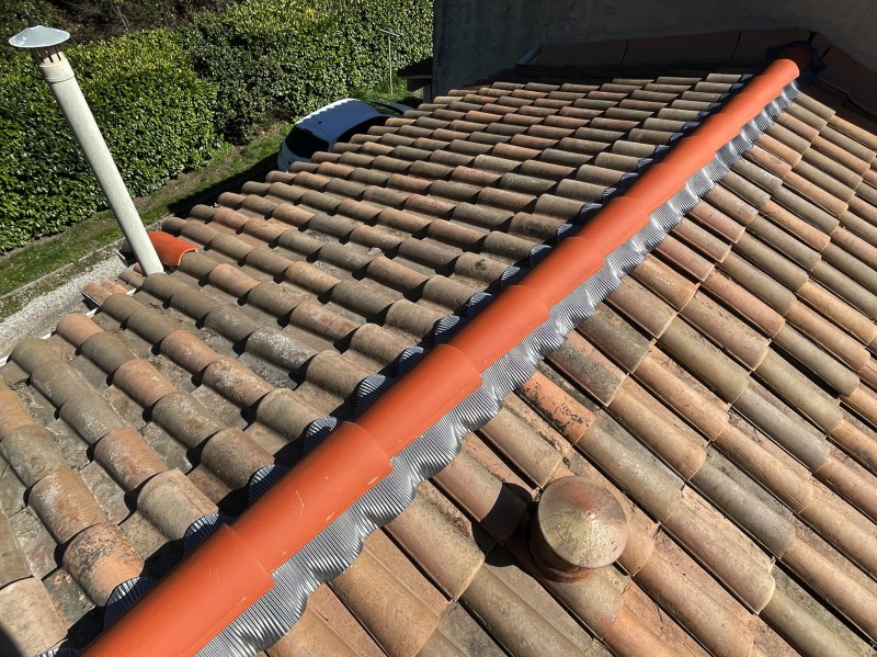 Réfection de Faîtage sur Mimet 13105