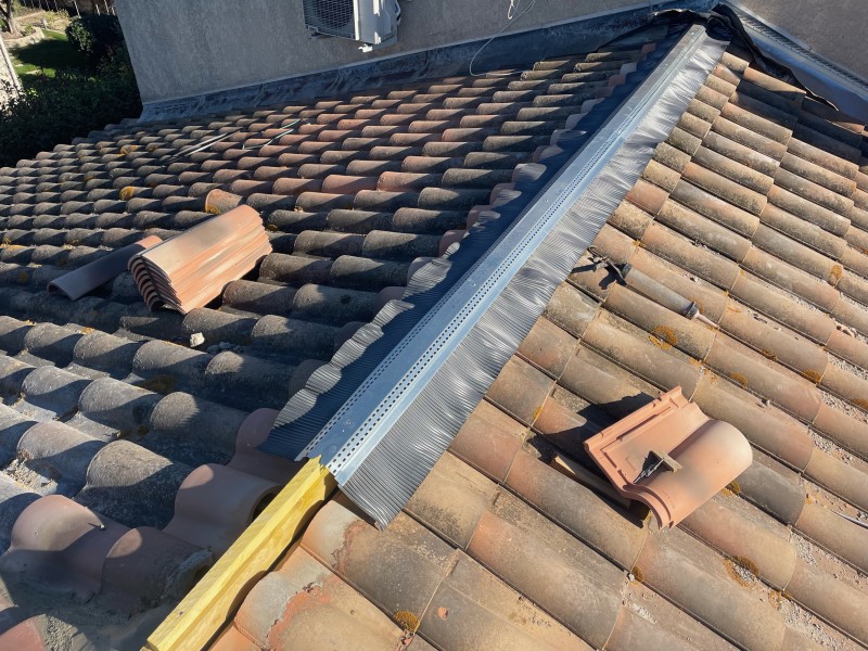 Renovation de toiture de maison à Sausset-les-Pins 13960
