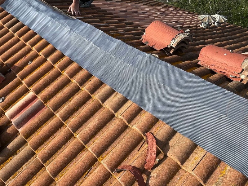 Changement de Faîtage d’une toiture de maison sur Marignane 13700