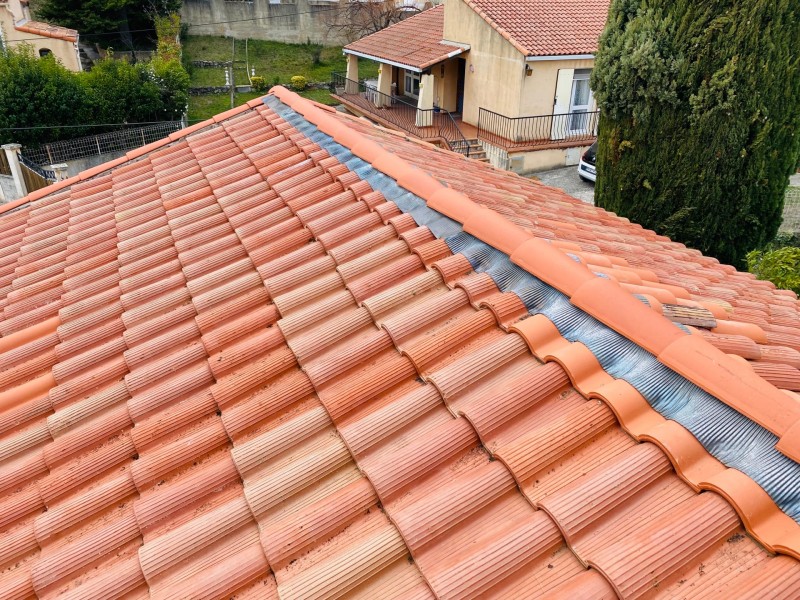 faitage fini sur velaux