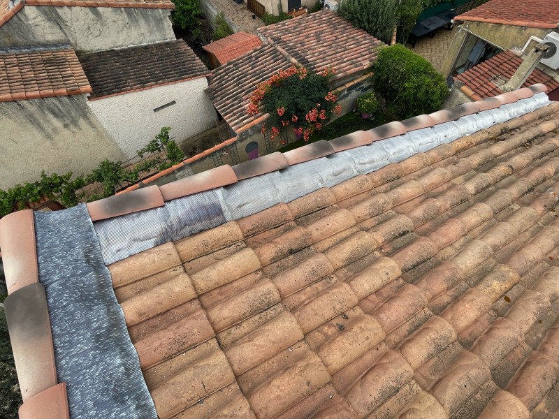 Rénovation de Faîtage et Rive de toiture Le Rove 13740