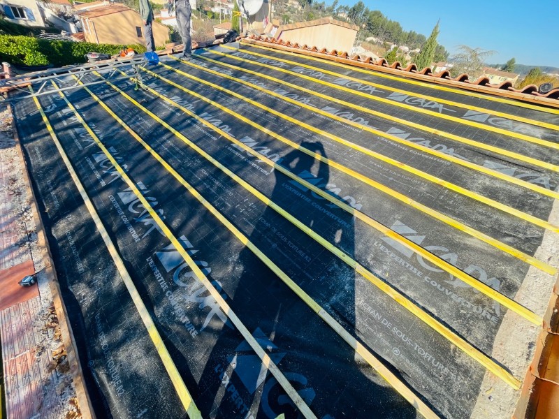 pose des litaux sur gardanne